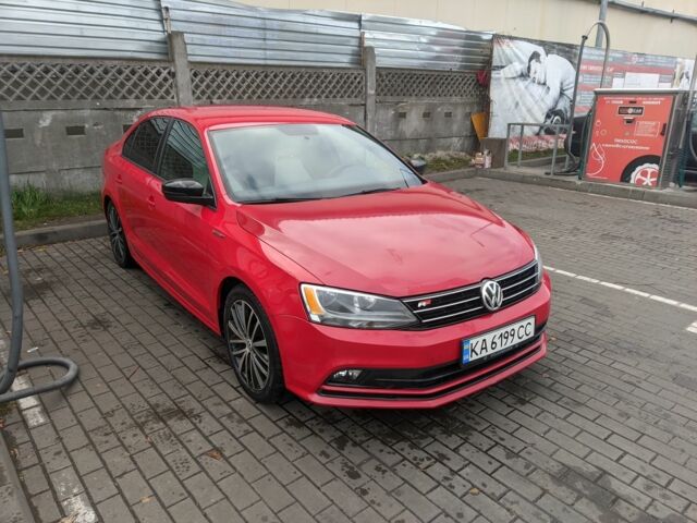 Красный Фольксваген Джетта, объемом двигателя 1.8 л и пробегом 139 тыс. км за 12500 $, фото 14 на Automoto.ua