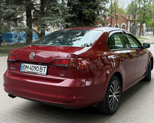 Фольксваген Джетта 2016 в Сумах на Automoto.ua Красный Фольксваген Джетта, объемом двигателя 1.4 л и пробегом 105 тыс. км за 10200 $, фото 14 на Automoto.ua