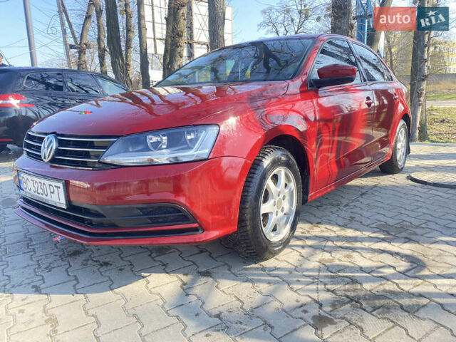 Красный Фольксваген Джетта, объемом двигателя 1.39 л и пробегом 58 тыс. км за 9850 $, фото 1 на Automoto.ua