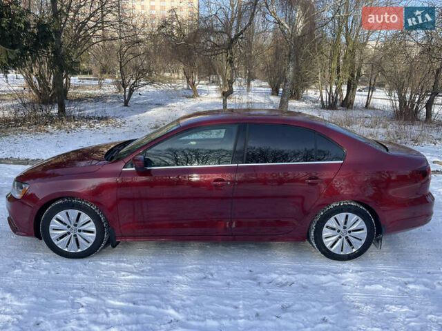 Красный Фольксваген Джетта, объемом двигателя 1.4 л и пробегом 180 тыс. км за 10200 $, фото 4 на Automoto.ua