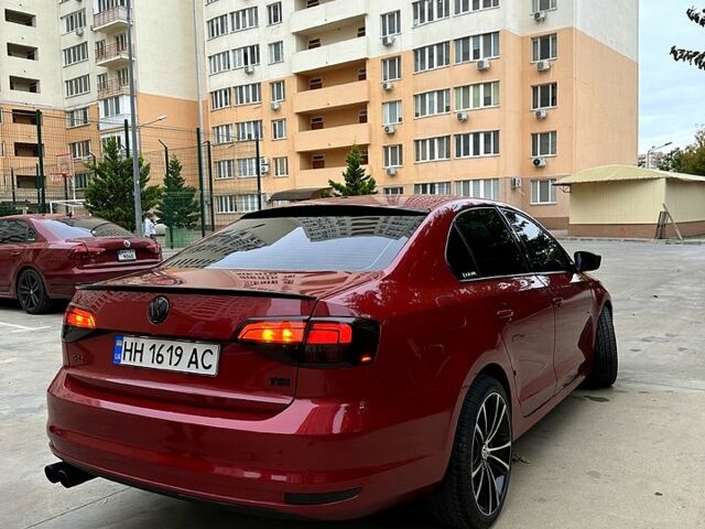 Красный Фольксваген Джетта, объемом двигателя 1.4 л и пробегом 125 тыс. км за 9800 $, фото 1 на Automoto.ua