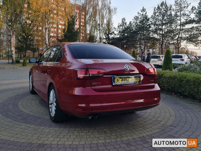 Красный Фольксваген Джетта, объемом двигателя 1.4 л и пробегом 88 тыс. км за 11700 $, фото 3 на Automoto.ua