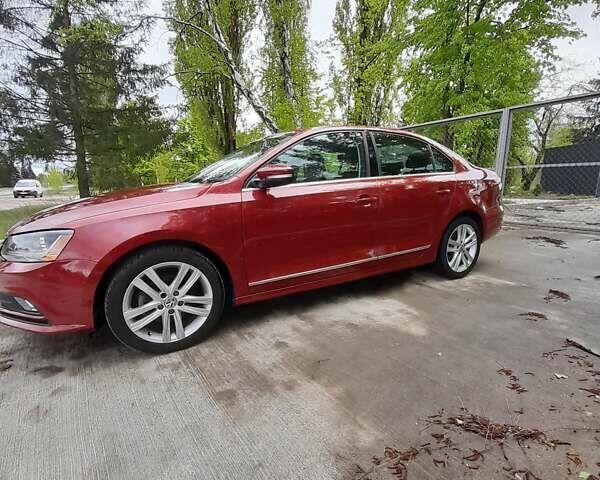 Красный Фольксваген Джетта, объемом двигателя 1.8 л и пробегом 74 тыс. км за 13700 $, фото 1 на Automoto.ua
