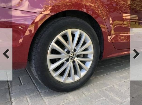 Червоний Фольксваген Джетта, об'ємом двигуна 1.4 л та пробігом 97 тис. км за 12300 $, фото 15 на Automoto.ua