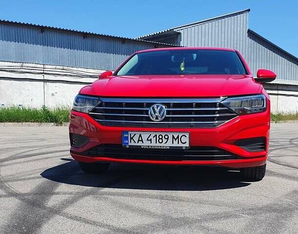 Красный Фольксваген Джетта, объемом двигателя 1.4 л и пробегом 101 тыс. км за 15599 $, фото 5 на Automoto.ua