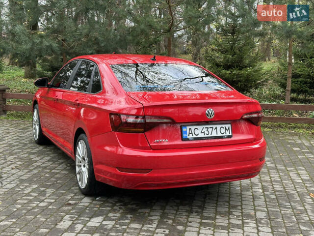 Красный Фольксваген Джетта, объемом двигателя 1.4 л и пробегом 154 тыс. км за 9990 $, фото 9 на Automoto.ua