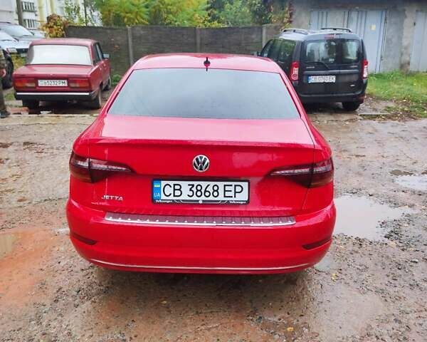 Красный Фольксваген Джетта, объемом двигателя 1.4 л и пробегом 59 тыс. км за 14500 $, фото 1 на Automoto.ua