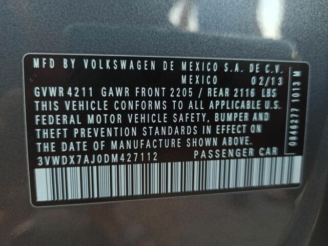 Серый Фольксваген Джетта, объемом двигателя 2.5 л и пробегом 140 тыс. км за 9999 $, фото 10 на Automoto.ua