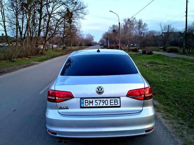 Серый Фольксваген Джетта, объемом двигателя 2 л и пробегом 175 тыс. км за 9000 $, фото 3 на Automoto.ua