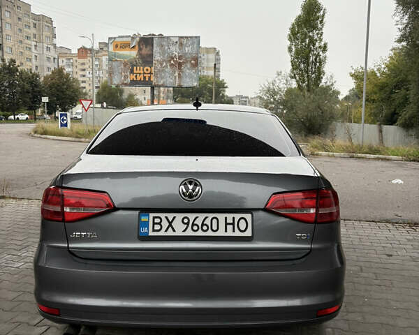 Серый Фольксваген Джетта, объемом двигателя 2 л и пробегом 202 тыс. км за 12500 $, фото 4 на Automoto.ua
