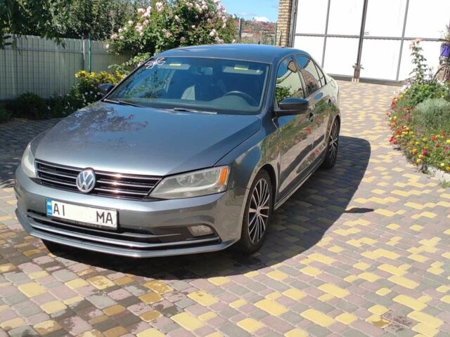 Серый Фольксваген Джетта, объемом двигателя 1.8 л и пробегом 220 тыс. км за 9000 $, фото 1 на Automoto.ua