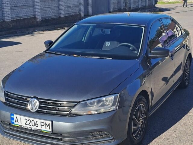 Серый Фольксваген Джетта, объемом двигателя 2 л и пробегом 200 тыс. км за 8500 $, фото 1 на Automoto.ua