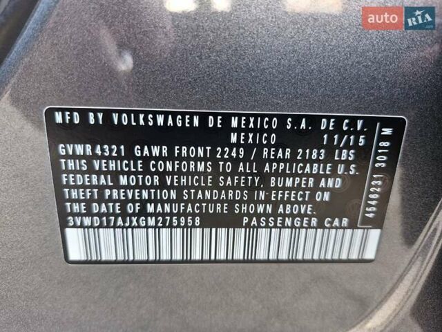 Сірий Фольксваген Джетта, об'ємом двигуна 1.8 л та пробігом 278 тис. км за 9999 $, фото 8 на Automoto.ua