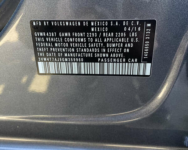 Серый Фольксваген Джетта, объемом двигателя 1.98 л и пробегом 107 тыс. км за 15000 $, фото 24 на Automoto.ua