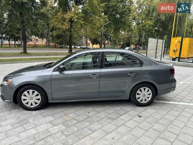 Серый Фольксваген Джетта, объемом двигателя 1.8 л и пробегом 80 тыс. км за 8650 $, фото 2 на Automoto.ua