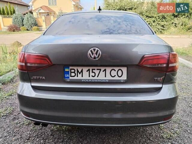 Серый Фольксваген Джетта, объемом двигателя 1.4 л и пробегом 201 тыс. км за 11500 $, фото 4 на Automoto.ua