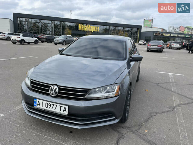 Фольксваген Джетта 2016 в Киеве на Automoto.ua Серый Фольксваген Джетта, объемом двигателя 1.4 л и пробегом 215 тыс. км за 8250 $, фото 1 на Automoto.ua