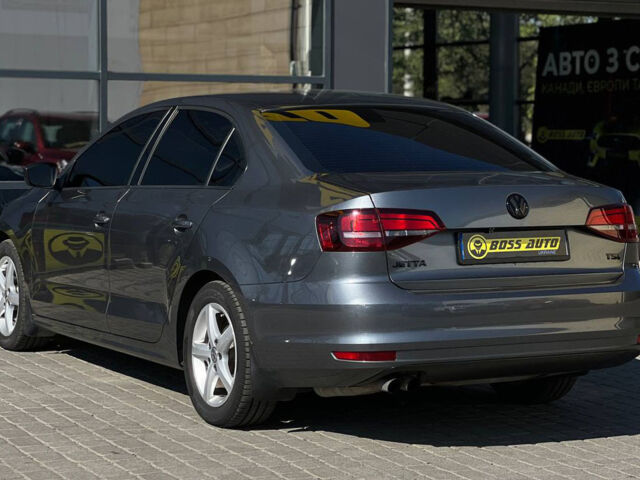 Серый Фольксваген Джетта, объемом двигателя 1.4 л и пробегом 188 тыс. км за 10600 $, фото 3 на Automoto.ua