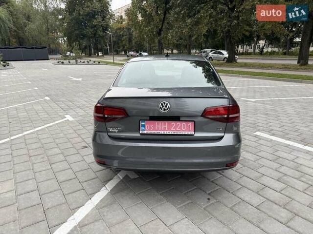 Серый Фольксваген Джетта, объемом двигателя 1.8 л и пробегом 80 тыс. км за 8650 $, фото 6 на Automoto.ua