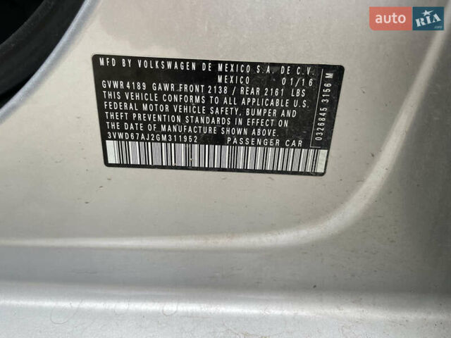 Серый Фольксваген Джетта, объемом двигателя 1.4 л и пробегом 166 тыс. км за 9500 $, фото 6 на Automoto.ua