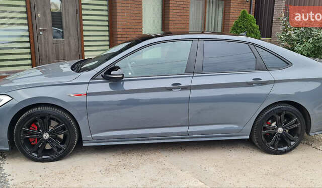 Серый Фольксваген Джетта, объемом двигателя 1.98 л и пробегом 49 тыс. км за 18500 $, фото 1 на Automoto.ua