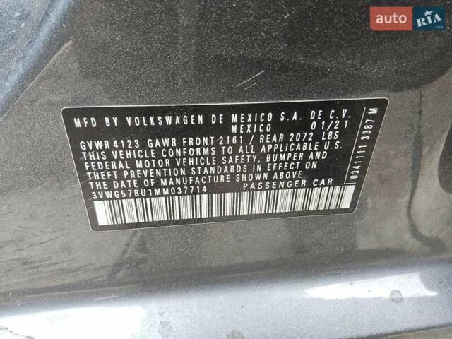 Серый Фольксваген Джетта, объемом двигателя 1.4 л и пробегом 112 тыс. км за 4400 $, фото 11 на Automoto.ua