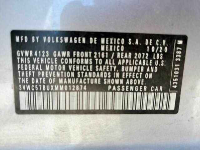 Серый Фольксваген Джетта, объемом двигателя 1.4 л и пробегом 50 тыс. км за 3800 $, фото 11 на Automoto.ua