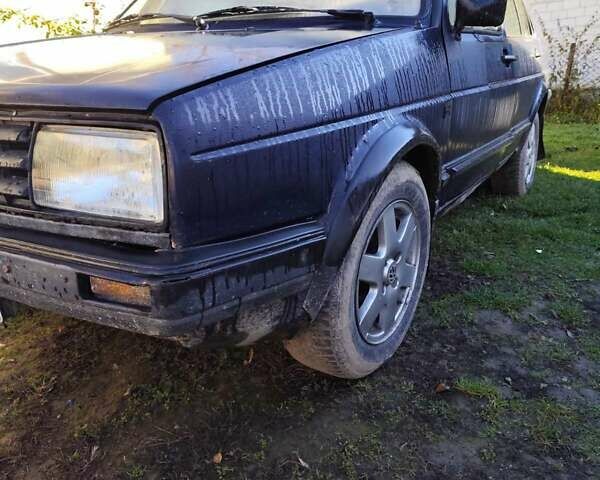 Синий Фольксваген Джетта, объемом двигателя 1.6 л и пробегом 130 тыс. км за 550 $, фото 1 на Automoto.ua