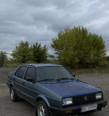 Синий Фольксваген Джетта, объемом двигателя 1.6 л и пробегом 360 тыс. км за 950 $, фото 1 на Automoto.ua