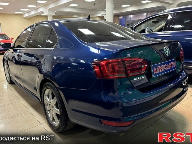 Синий Фольксваген Джетта, объемом двигателя 1.4 л и пробегом 134 тыс. км за 7800 $, фото 1 на Automoto.ua