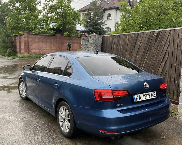 Синий Фольксваген Джетта, объемом двигателя 1.8 л и пробегом 172 тыс. км за 9700 $, фото 2 на Automoto.ua