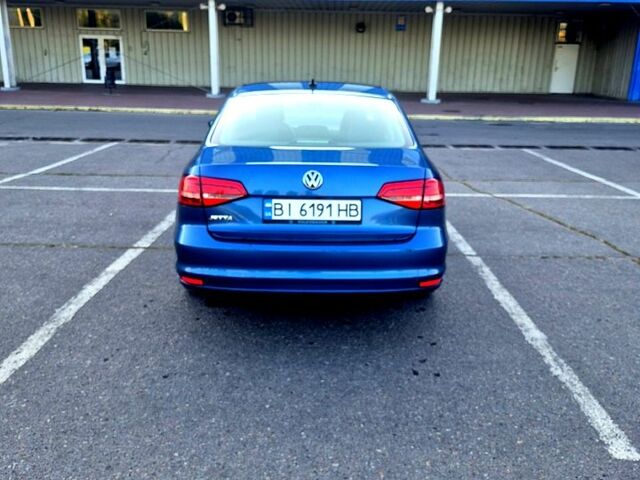 Синий Фольксваген Джетта, объемом двигателя 2 л и пробегом 195 тыс. км за 8500 $, фото 3 на Automoto.ua