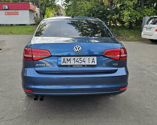 Фольксваген Джетта 2014 в Киеве на Automoto.ua Синий Фольксваген Джетта, объемом двигателя 1.8 л и пробегом 180 тыс. км за 6700 $, фото 4 на Automoto.ua