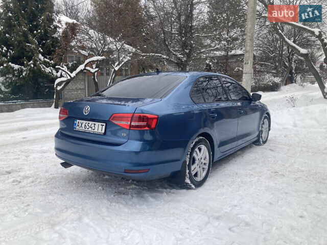 Синий Фольксваген Джетта, объемом двигателя 2 л и пробегом 241 тыс. км за 10000 $, фото 1 на Automoto.ua