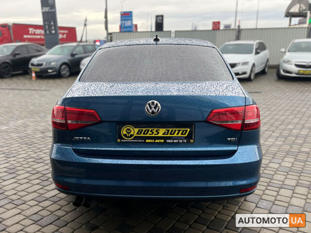 Синий Фольксваген Джетта, объемом двигателя 2 л и пробегом 224 тыс. км за 9500 $, фото 5 на Automoto.ua