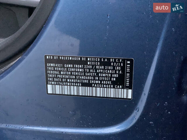 Синий Фольксваген Джетта, объемом двигателя 1.8 л и пробегом 145 тыс. км за 9600 $, фото 23 на Automoto.ua