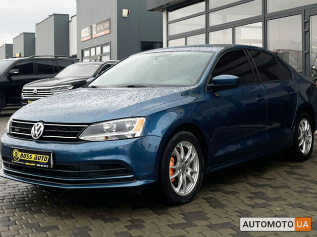 Синий Фольксваген Джетта, объемом двигателя 2 л и пробегом 224 тыс. км за 9500 $, фото 2 на Automoto.ua
