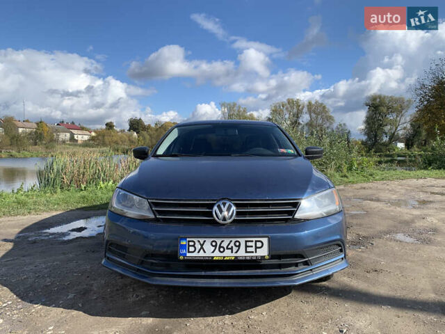 Синий Фольксваген Джетта, объемом двигателя 1.8 л и пробегом 145 тыс. км за 9600 $, фото 1 на Automoto.ua