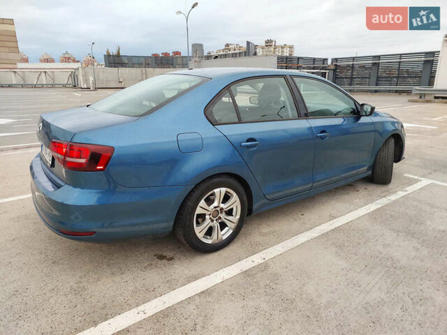 Синий Фольксваген Джетта, объемом двигателя 1.4 л и пробегом 178 тыс. км за 8500 $, фото 3 на Automoto.ua