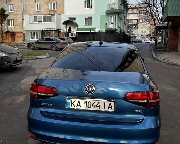 Синий Фольксваген Джетта, объемом двигателя 1.4 л и пробегом 211 тыс. км за 8700 $, фото 9 на Automoto.ua