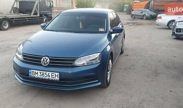 Синий Фольксваген Джетта, объемом двигателя 1.4 л и пробегом 130 тыс. км за 9700 $, фото 2 на Automoto.ua