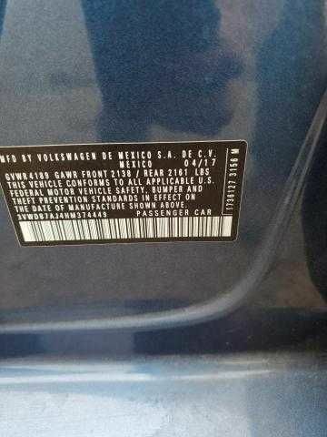 Синій Фольксваген Джетта, об'ємом двигуна 1.4 л та пробігом 90 тис. км за 2300 $, фото 11 на Automoto.ua