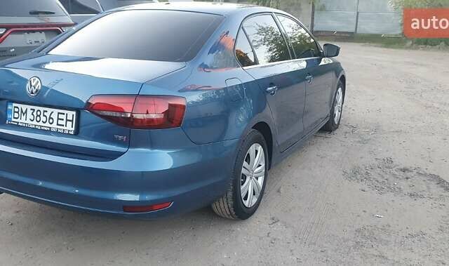 Синий Фольксваген Джетта, объемом двигателя 1.4 л и пробегом 130 тыс. км за 9700 $, фото 1 на Automoto.ua