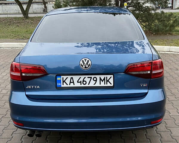 Синий Фольксваген Джетта, объемом двигателя 1.4 л и пробегом 101 тыс. км за 10600 $, фото 3 на Automoto.ua