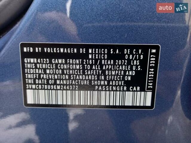 Синий Фольксваген Джетта, объемом двигателя 1.4 л и пробегом 156 тыс. км за 12800 $, фото 45 на Automoto.ua