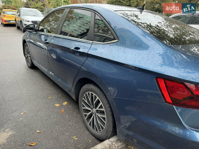 Синий Фольксваген Джетта, объемом двигателя 1.4 л и пробегом 119 тыс. км за 13800 $, фото 5 на Automoto.ua