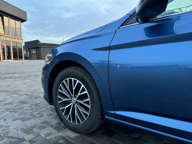 Синий Фольксваген Джетта, объемом двигателя 1.4 л и пробегом 75 тыс. км за 416 $, фото 1 на Automoto.ua