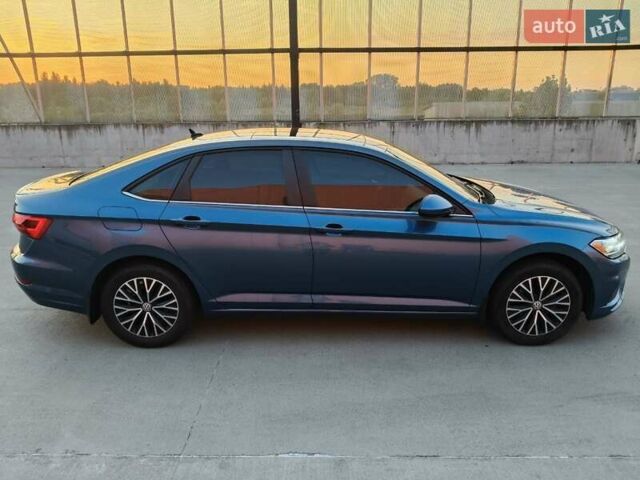 Синий Фольксваген Джетта, объемом двигателя 1.4 л и пробегом 131 тыс. км за 19000 $, фото 1 на Automoto.ua
