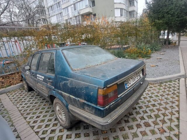 Зеленый Фольксваген Джетта, объемом двигателя 1.8 л и пробегом 350 тыс. км за 500 $, фото 1 на Automoto.ua