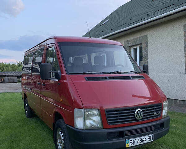 Красный Фольксваген ЛТ, объемом двигателя 2.46 л и пробегом 670 тыс. км за 8500 $, фото 3 на Automoto.ua